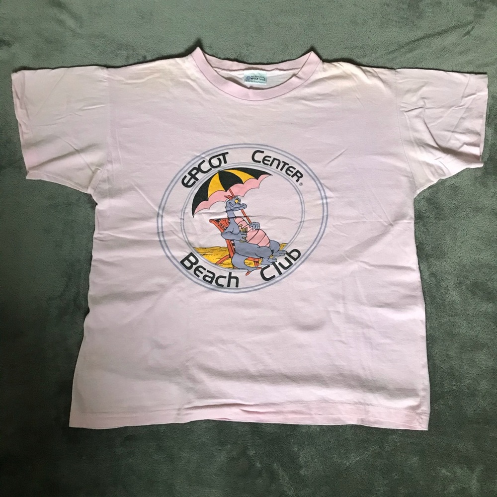 Vintage 1982 Figment Epcot Center Beach Club Tee